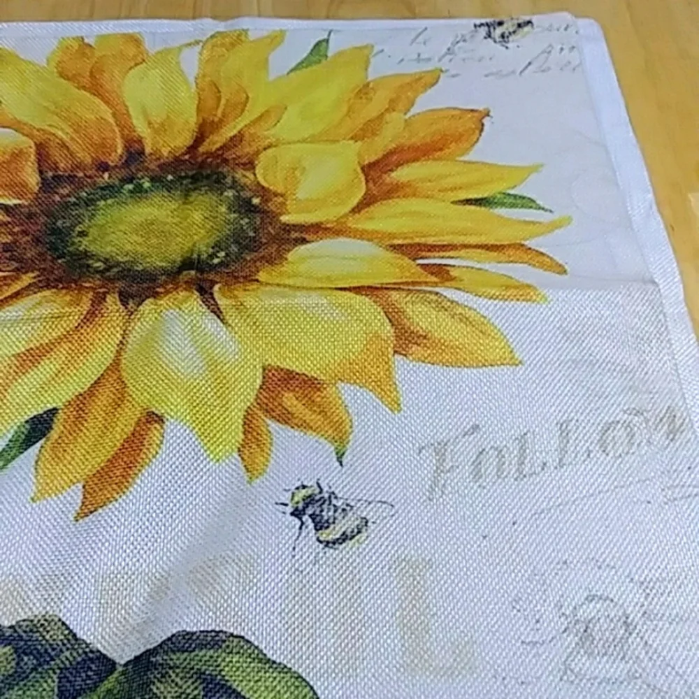 Sunflowers Accent Pillow Covers, NWOT